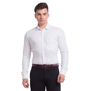 Park Avenue Mens Cotton Blend Solid Pattern