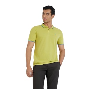 Park Avenue Mens Cotton Polyester Blend Solid