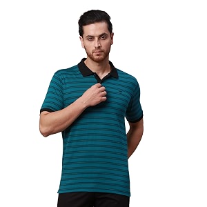 Park Avenue Mens Cotton Polyester Blend Stripe