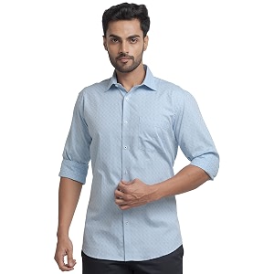 Park Avenue Mens Full Sleeve Slim Fit