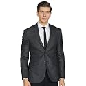 Park Avenue Men39s Notch Lapel Slim Blazer