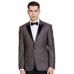 Park Avenue Mens Peak Lapel Slim Fit