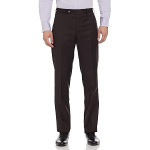 Park Avenue Mens Poly Viscose Blend Solid