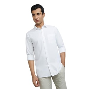 Park Avenue Mens Polyester Blend Plain Regular