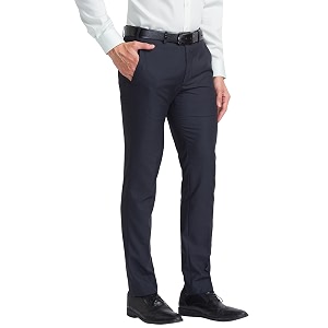 Park Avenue Mens Polyviscose Blend Structure Pattern
