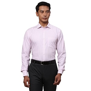 Park Avenue Mens Pure Cotton Stripe Pattern