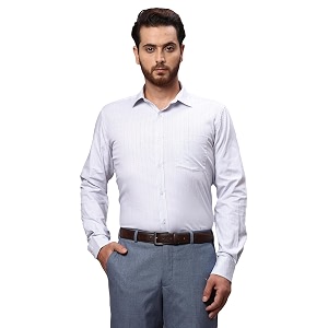 Park Avenue Mens Pure Cotton Stripe Pattern
