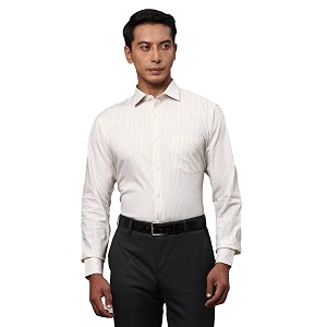 Park Avenue Mens Pure Cotton Stripe Pattern