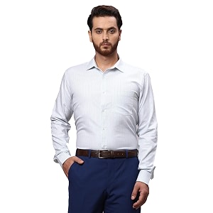 Park Avenue Mens Pure Cotton Stripe Pattern