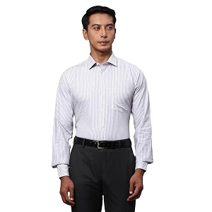 Park Avenue Mens Pure Cotton Stripe Pattern