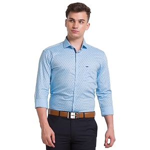Park Avenue Mens Pure Cotton Print Pattern