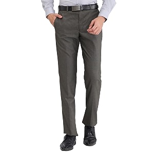 Park Avenue Mens Regular Fit Mid Rise