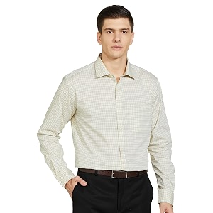 Park Avenue Mens Cotton Slim Fit Shirt