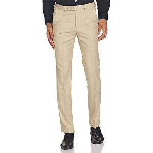 Park Avenue Mens Slim Formal Trousers