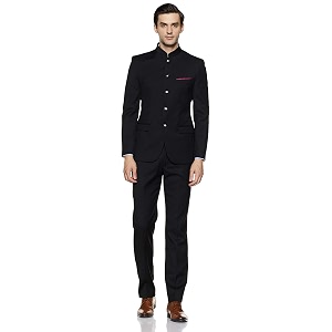 Park Avenue Mens Synthetic Notch Lapel Suit