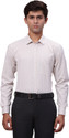 PARK AVENUE Men Checkered Formal Purple Shirt