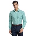 Park Avenue Men Cotton Checkered Slim Fit