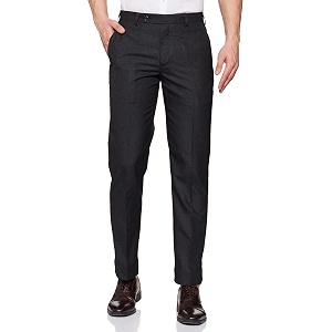 PARK AVENUE Men Mens PLEATLESS Smart FIT