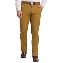 Park Avenue Men Mid Rise Slim Pants