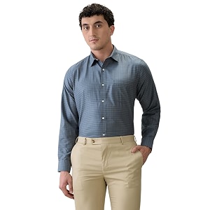 Park Avenue Men Regular Fit Structure Pattern