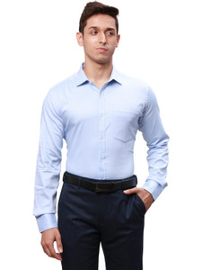 PARK AVENUE Men Self Design Formal Light