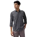 Park Avenue Men Slim Fit Checks Pattern
