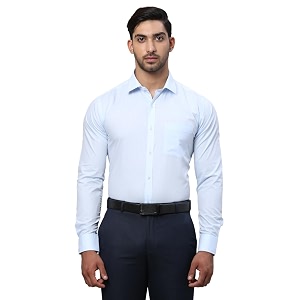 Park Avenue Men Slim Fit Solid Pattern