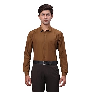 Park Avenue Men Slim Fit Solid Pattern