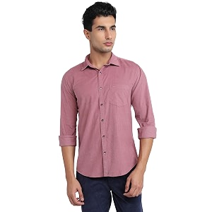 Park Avenue Men Slim Fit Solid Pattern