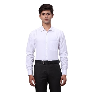 Park Avenue Men Slim Fit Solid Pattern