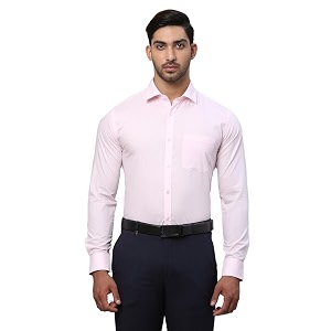 Park Avenue Men Slim Fit Solid Pattern