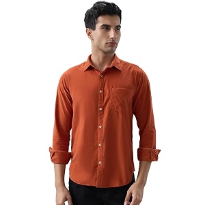 Park Avenue Men Slim Fit Solid Pattern