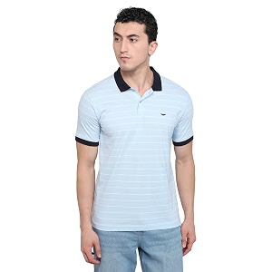 Park Avenue Men Slim Fit Stripe Pattern