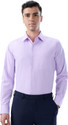PARK AVENUE Men Solid Formal Purple Shirt