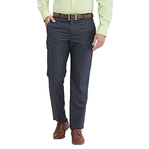 Park Avenue Men Regular Fit Checks Pattern
