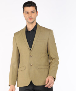 park avenue self design single breasted formal men blazer