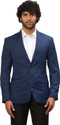 PARK AVENUE Self Design Single Breasted Formal