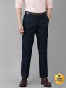 PARK AVENUE Slim Fit Men Dark Blue