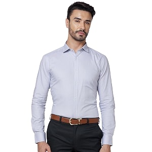 Park Avenue Slim Fit Pure Cotton Checks