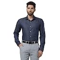 Park Avenue Slim Fit Solid Dark Blue