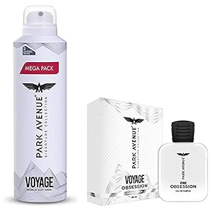 park avenue men voyage obsession eau de parfum 50 ml amp voyage signature amber deodorant spray 220ml