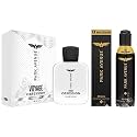 Park Avenue Men Voyage Obsession Eau De Parfum, 50 Ml &amp; Regal No Gas Premium Perfume Long Lasting Musk Scent Fragrance Spray 130Ml