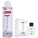 Park Avenue Men Voyage Obsession Eau De Parfum, 50 Ml &amp; Neo Perfume Fresh Long Lasting Fragrance Spray Super Saver Mega Pack 220 Ml, Multicolor