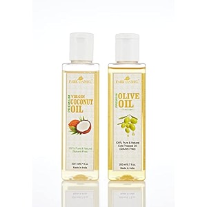 park daniel coconut oil amp olive oil 200 ml pack of 2