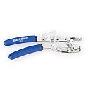 Park Tool 4th Hand Brake Tool with Ratchet, Blue, Steel, Rubber/Plastic Handle