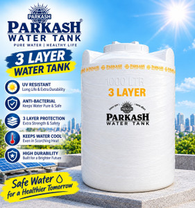 parkash 1000 ltr water tank 1000 l water tank plastic