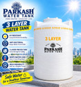 parkash 1000 LTR WATER TANK 1000 L Water Tank (Plastic)