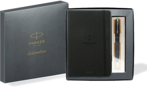 parker celebration 2022 diary  frontier mb fountain pen pen gift set