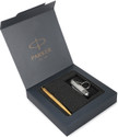 PARKER Jotter Gold Stainless Steel With Swiss Knife Pen Gift Set