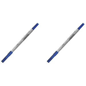 parker quink roller ball refill blue pack of 2 9000012124